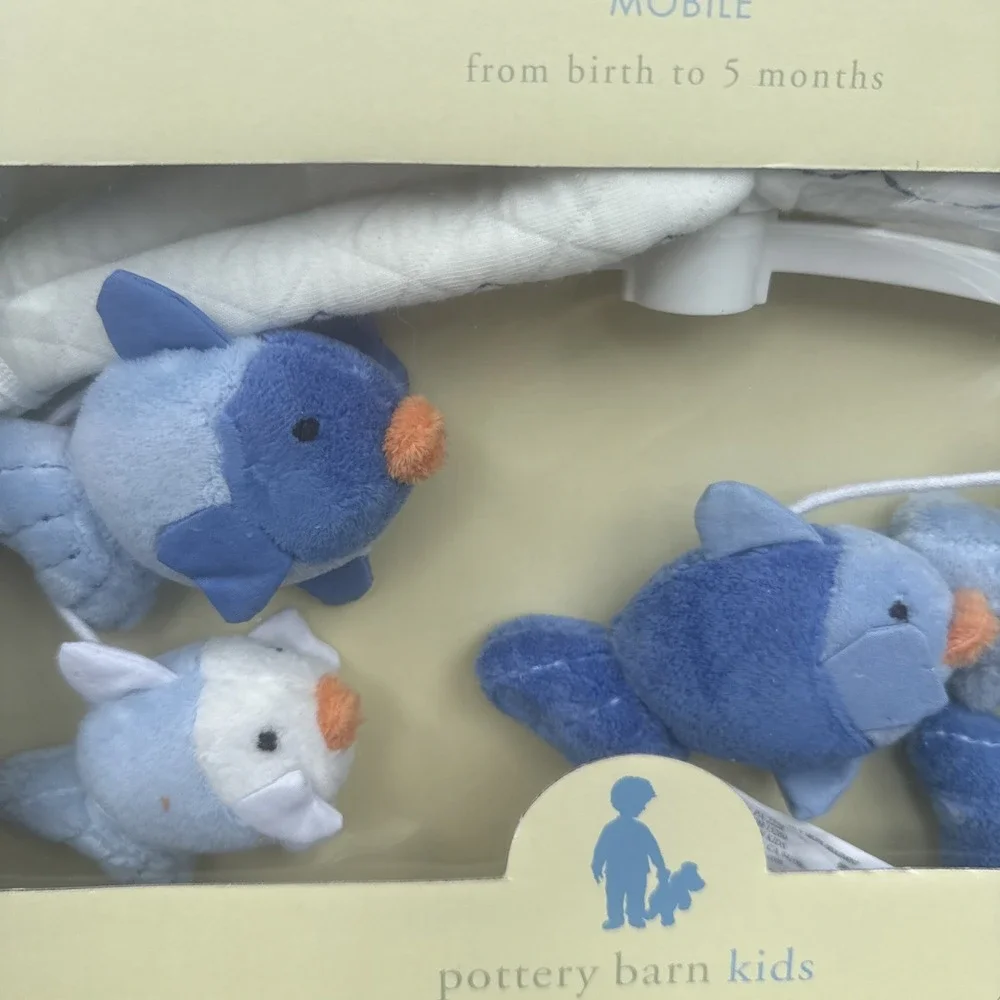 New - Pottery Barn Kids - Little Fishies Mobile - 